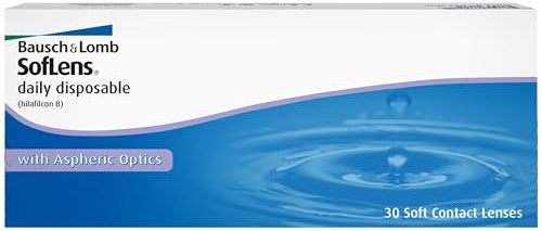 SofLens Daily Disposable Lenti a Contatto Giornaliere Correttive, 30 Lenti, BC 8.6 mm, DIA 14.2 mm, 6.5 Diopt