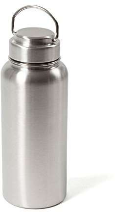 Eco Brotbox Yang - Thermobecher Auslaufsicher und Spülmaschinenfest aus Edelstahl - Kaffeebecher to go mit Deckel - Isolierbecher Classic Edition - 1L