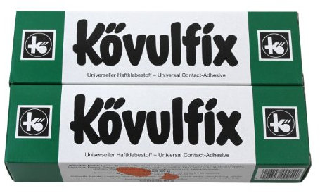 Kömmerling Kövulfix Rekord Lot de 2 tubes de colle de contact pour chaussures 90 g