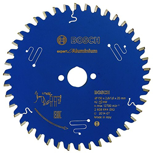 Bosch Professional 2608644093 - Disco de sierra circular CSB Expert Aluminium: 150x20x42D