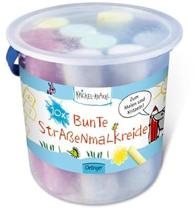 Krickel-Krakel. 10 x Bunte Straßenmalkreide