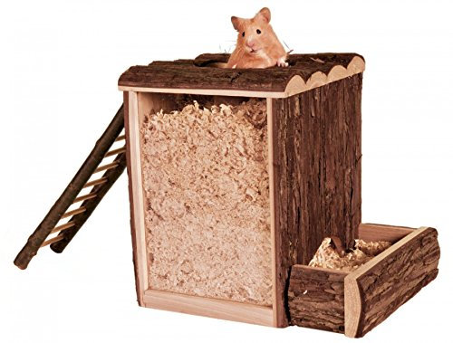 Trixie 62002 Natural Living Spiel- und Buddelturm, 25 × 24 × 20 cm