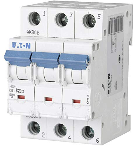 Eaton 236466 Leitungsschutzschalter, 20A, 3p, D-Char