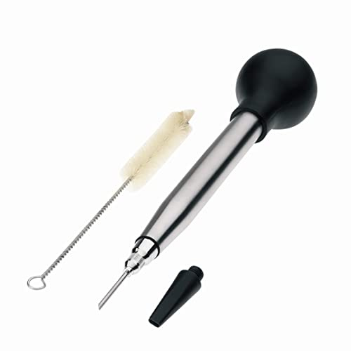 Lacor-61408-rostfritt stål SAUCE SYRINGE