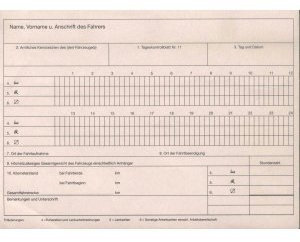 RNK Formularbuch Kontrollbuch-Tageskontrollblätter für Fahrpersonal