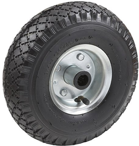 Meister 810130 - Carretilla (260 mm, llanta de acero)