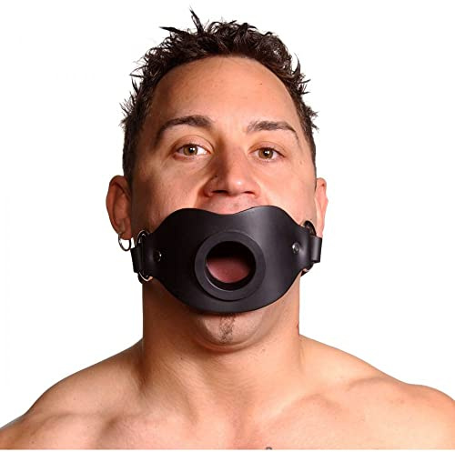 Strict Leather Locking Open Mouth Gag