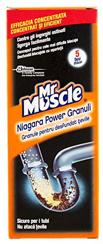 Mr. Muscle Sgrorgante per Scarichi Granulare, 250g