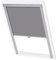 vidaXL Verdunkelungsrollo Verdunkelung Dachrollo Dachfensterrollo Grau C02