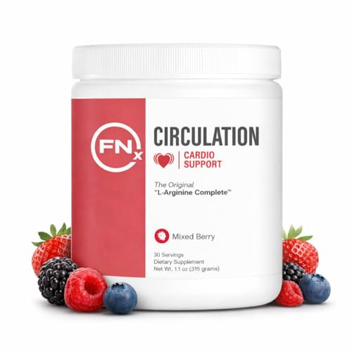 Fenix Nutrition L-Arginine Complete, Mixed Berry - 5000mg L Arginine, Nitric Oxide Booster, Natural Supplement, Increases Energy and Endurance