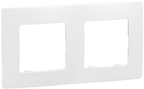 Legrand 665002 Abdeckrahmen, reines weiß