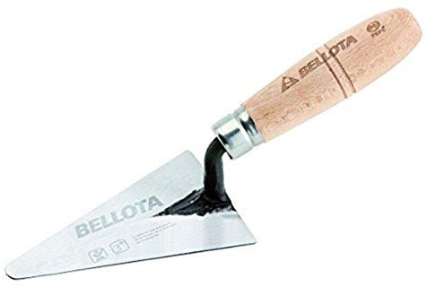 Bellota - Truelle forgée triangulaire à pointe ronde manche en hêtre 125x75mm