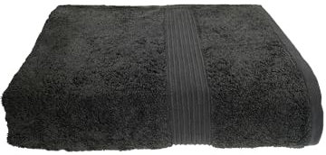 Julie Julsen Badetuch in 23 Farben erhältlich weich und saugstark 500gsm Öko Tex Anthrazit 100 x 150 cm