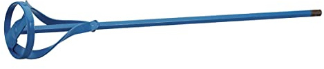 kwb Farb-Quirl/Farbrührer für Bohrmaschine, Farb-Mischer mit Größe Ø 80 x 400 mm, Rührstab geeignet für Gebinde von 5-15 Liter, mind. 500 Watt, Made in Germany