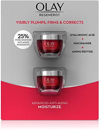 Olay Regenerist Micro-Sculpting Cream Fragrance Free 1.7 Oz (Pack of 2) by Olay