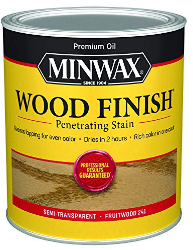 Minwax 1 Quart Fruitwood Wood Finish Interior Wood Stain 70010