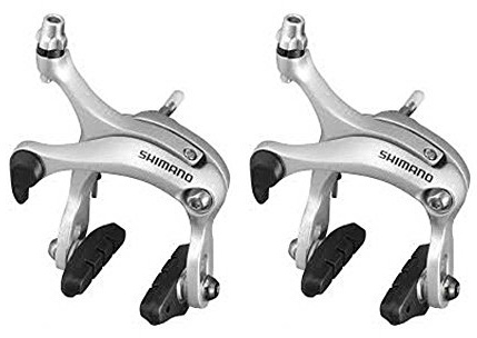 Shimano Tiagra BR-R451 Dual-Pivot Brake Caliper Silver Pair