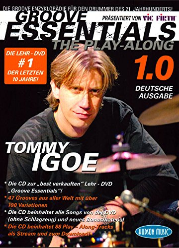 Tommy Igoe: Groove Essentials – Play-Along (tyska utgåvan) För trummor