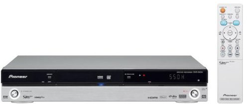 Pioneer DVR-550H-S - DVD recorder/HDD recorder with TV tuner - 160 GB