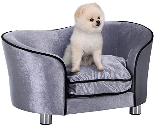 PawHut Luxus Hundesofa Katzensofa Tier Sofa Hundecouch Couch Hundebett Tierbett