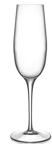 Bormioli Luigi Palace Set Calici Flûte, Vetro Sonoro, Trasparente, 23,5 cl, 6 Pezzi