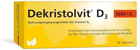 Dekristolvit D3 5 600 Tabletten - Power für dein Immunsystem 30 Stück