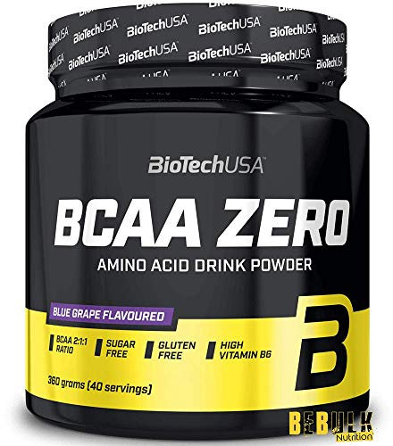 BCAA Zéro pomme 360 g canette - Boisson instantanée BCAA sans sucre - BiotechUSA