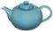 Le Creuset Enamelled Stoneware Classic Teapot, 1.3 Litres, Serves 3-4 Cups, Teal, 91010013490000
