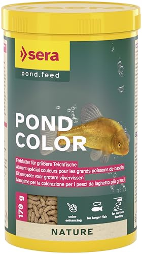 sera pond color 1 L | mangime per la colorazione per pesci da laghetto 1.000 ml | senza coloranti e conservanti