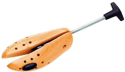 DELFA 1 styck skosträckare, skobredare, skosträckare av bokträ och mekanik av metall, Trä bok, 34/36 S Damen