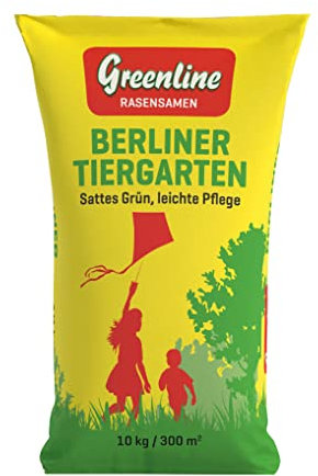 Rasensamen Saatgut Berliner Tiergarten 10kg für 300m²