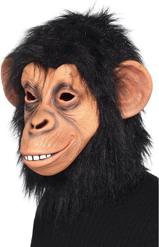 Smiffys Masque de chimpanzé, intégral Halloween