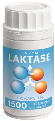 Laktase 1.500 FCC Enzym Kapseln