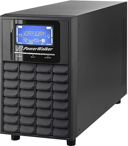 PowerWalker VFI 2000C LCD 2000VA 1600W Online USV Tower Doppelwandler SNMP Slot, 10120178