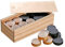 Philos 3052 - Spielsteine für Backgammon, Mühle, Dame, 30mm Durchmesser