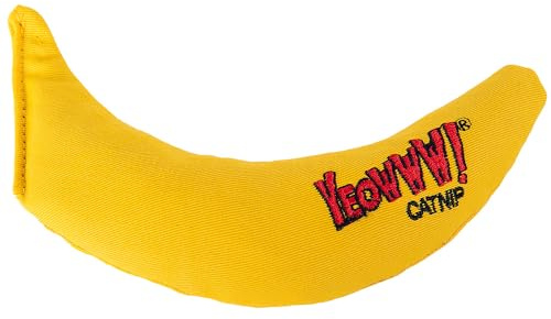 Yeowww Chicata Banana Jouet avec Cataire pour Chat