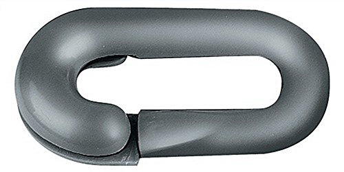 10x Notglied Ku.schwarz 6mm f.Absperrketten schnelles Öffnen