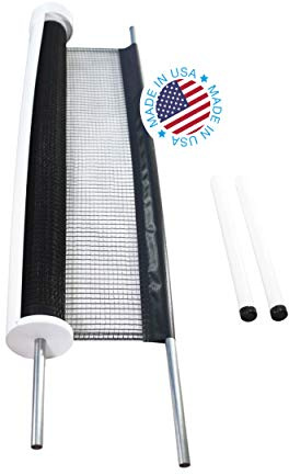 Kidkusion Retractable Driveway Guard, Black, 20' | Driveway Safety; Made in The USA;Outdoor; Visual Barrier; Adjustable