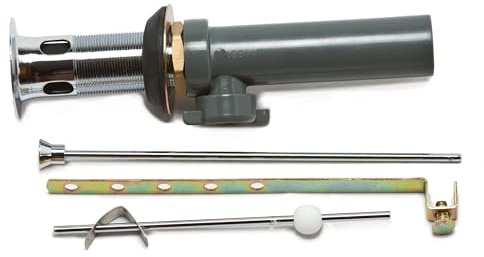 Moen 96107 Bathroom Lavatory Drain Assembly (Non-Metallic Plug/Metal Seat), Chrome