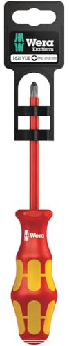 Wera 162 i PH SB VDE-isolierter Kreuzschlitz-Schraubendreher, PH 2 x 100 mm, 05100012001