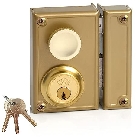 CERRADURA DE SOBREPONER GOLPE Y LLAVE DERECHA JIS 34-7D JIS