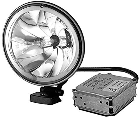 HELLA 1F4 007 893-141 Xenon-Fernscheinwerfer - Comet 200 - 12V - rund/rund - Referenzzahl: 37.5 - geschraubt - glasklare Streuscheibe - Lichtscheibenfarbe: glasklar - rechts/links