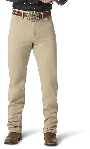 Wrangler Jeans para Hombre, Canela, 33W/36L