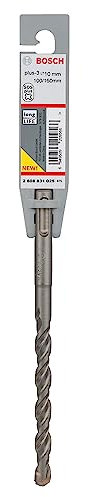 Bosch 2608831025 SDS Plus-3 Hammer Drill Bit, 0 V, Grey, 10 x 100 x 160 mm