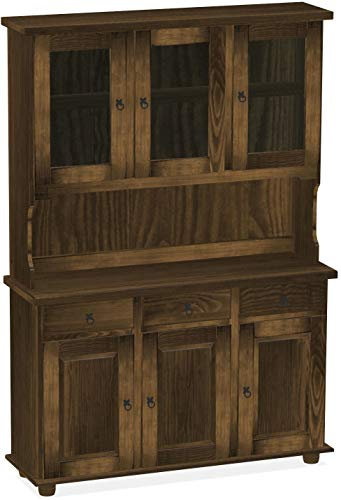 Highboard Eiche antik Rio Classico Esszimmer Holz Pinie Massivholz Echtholz Farbe wählbar Brasilmöbel