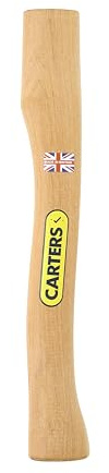 CARTERS - 535H14-14 Hickory Hand Axe Replacement Shaft - 14 inch Length - Garden Tool Accessories - Gardening Accessories - Axe Handle - Ideal for Replacement