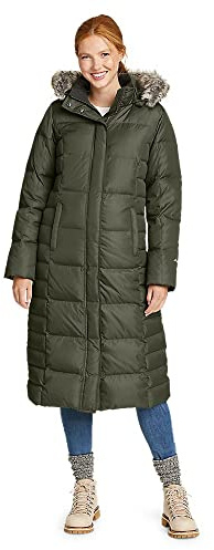 Eddie Bauer Women's Lodge Down Duffle Coat, Sprig, 2X, Plus