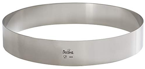 Decora 0063732 Cerchio Inox Ø 32 X H 4,5 Cm