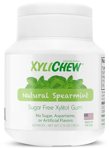 XyliChew - Sugar Free Soft Chewing Gum Spearmint - 60 Piece(s)