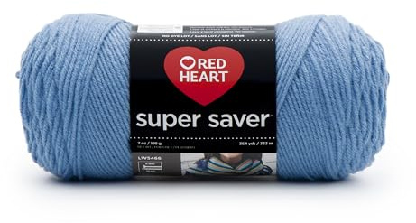 RED Heart Super Saver Yarn, Light Periwinkle